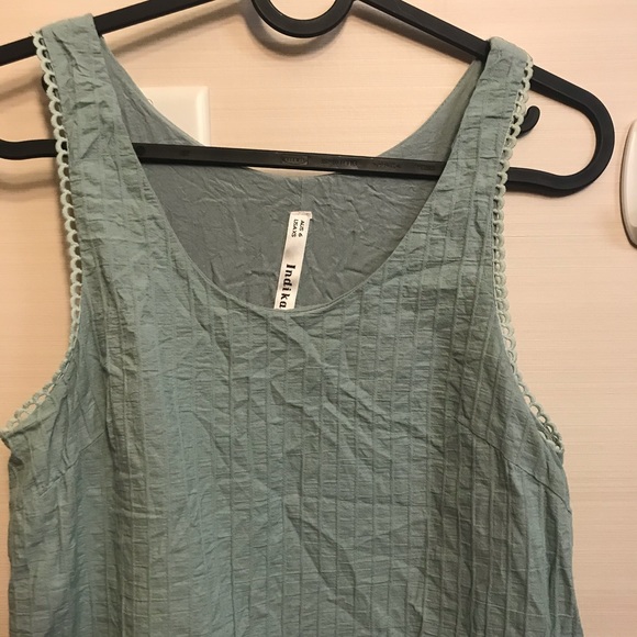 Indikah Blue Summer Dress - Picture 2 of 4